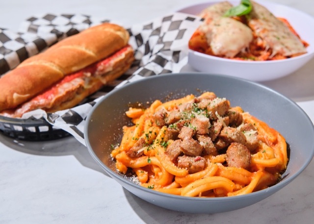Fresh pasta at Pasta di Guy