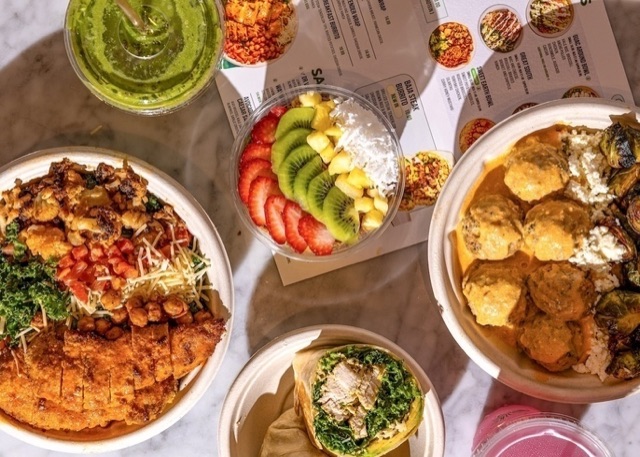 Fresh bowls at Vale Healthy Kitchen